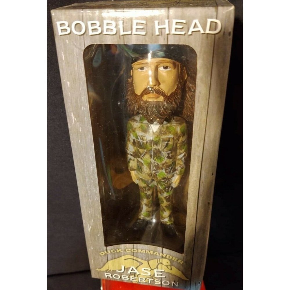 Duck Commander DC-BH JASE Bobble Head New OVER 6 INCHES HIGH DENSITY RESIN